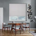 Origin Natural Grey Cordless Roller Blind