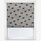 Emily Bond Marley Coal Roman Blind