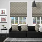 Eb Alhambra Taupe Roman Blind