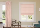 Lace Stripes Toast Orange - Roman Blind