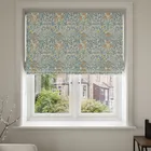William Morris At Home Woodland Weeds Bluebird No Drill Blinds Uk