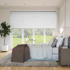 Zenith Xl Ice White Extra Wide Electric Roller Blinds