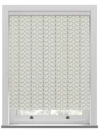 Orla Kiely Linear Stem Dark Powder Blue Roller Blind
