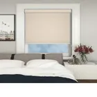 Weave Cream No Drill Roller Blind