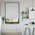 Titan Blackout Simply Grey Roller Blind