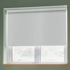 Urban Fr Grey (moisture Resistant) Bathroom Roller Blinds