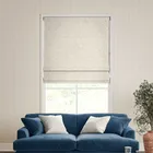 William Morris At Home Foliage Woven Hessian - Designer Roman Blind