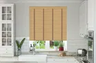 Charisma Light Oak - Faux Wood Blind Toffee Tape
