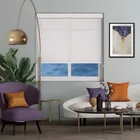 Weave Moonstone No Drill Roller Blind