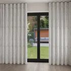 Laura Ashley Martigues Silver Wave Curtain Blinds Uk