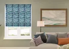 Melody Velvet Blue Lagoon - Twist&fit Roman Blind