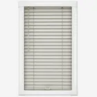 Premier Bright Light Grey Perfect Fit Wooden Blind