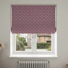 Laura Ashley Musica Print Dark Ruby No Drill Blinds Uk