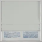 Kansai Plain Made To Measure Roman Blind Pebble