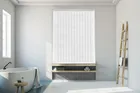 Libby White - Waterproof Blackout Vertical Blind