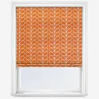 Orla Kiely Linear Stem Persimmon Roman Blind