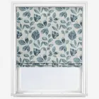 Whimsical Sapphire Roman Blind