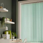 Excel Senna Mint Light Filtering Vertical Blinds