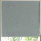 Sophie Allport Hare Made To Measure Roman Blind Teal Blue