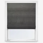 Revela Velvet Pewter Roman Blind