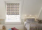 Cloudy Cosmos Twinkle Grey - Twist&fit Roman Blind