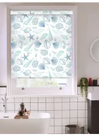 Shell Yeah Blue Grip Fit Roller Blind