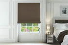 Vicenza Brown - Faux Silk Roman Blind