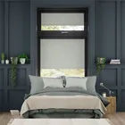Perfect Fit Chromium Thermal Blackout Fossil Grey Roller Blind