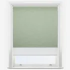 Double Roller Hayworth Fern & White Double Roller Blind