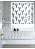 Lobster Navy Roller Blind