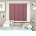 Bedtime Plum Vertical Blind