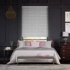 Choices Maze Jacquard Charcoal Roller Blind