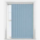 Deluxe Plain Powder Blue Vertical Blind
