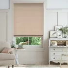 Bijou Linen Mink Roman Blind