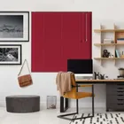 Deep Red Venetian Blind