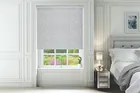 Athena Grey - Textured Blackout Roller Blind