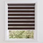 Vision Walnut Day & Night Roller Blinds