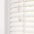 Dream Off White Fine Grain Faux Wooden Venetian Blinds