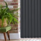 Banlight Duo Fr Charcoal (blackout) Flame Retardant Vertical Blinds