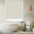 50mm Cream Grain Faux Wood Blinds