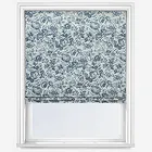 Camengo Celestine Tissu Bleu Encre Roman Blind