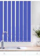 Imperial Blue Waterproof 89mm Vertical Blind