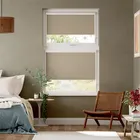 Perfect Fit Florence Blackout Mink Roller Blind