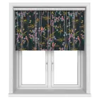 Sara Miller Linear Bamboo Dark Green Motorised
