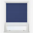 Supreme Blackout Denim Blue & Sunvue White Double Roller Blind