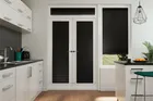 Precision Black Gloss - 25mm Slat Venetian Perfect Fit Blind