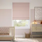 Remy Linen Salmon Roman Blind