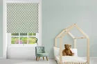 Cath Kidston Button Spot Aloe - Designer Roller Blind