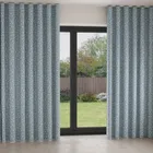 Laura Ashley Campion Newport Blue Wave Curtain Blinds Uk