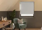 Shimmer (blackout) Silver Birch - Twist&fit Roller Blind